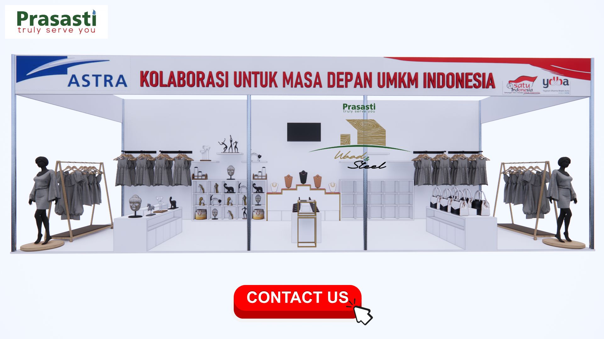 Dekorasi Stand Pameran Sederhana