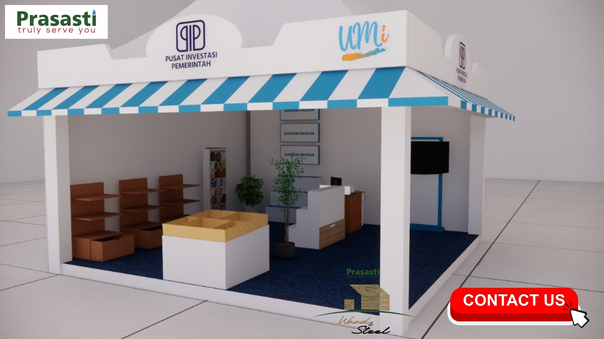 sewa booth pameran