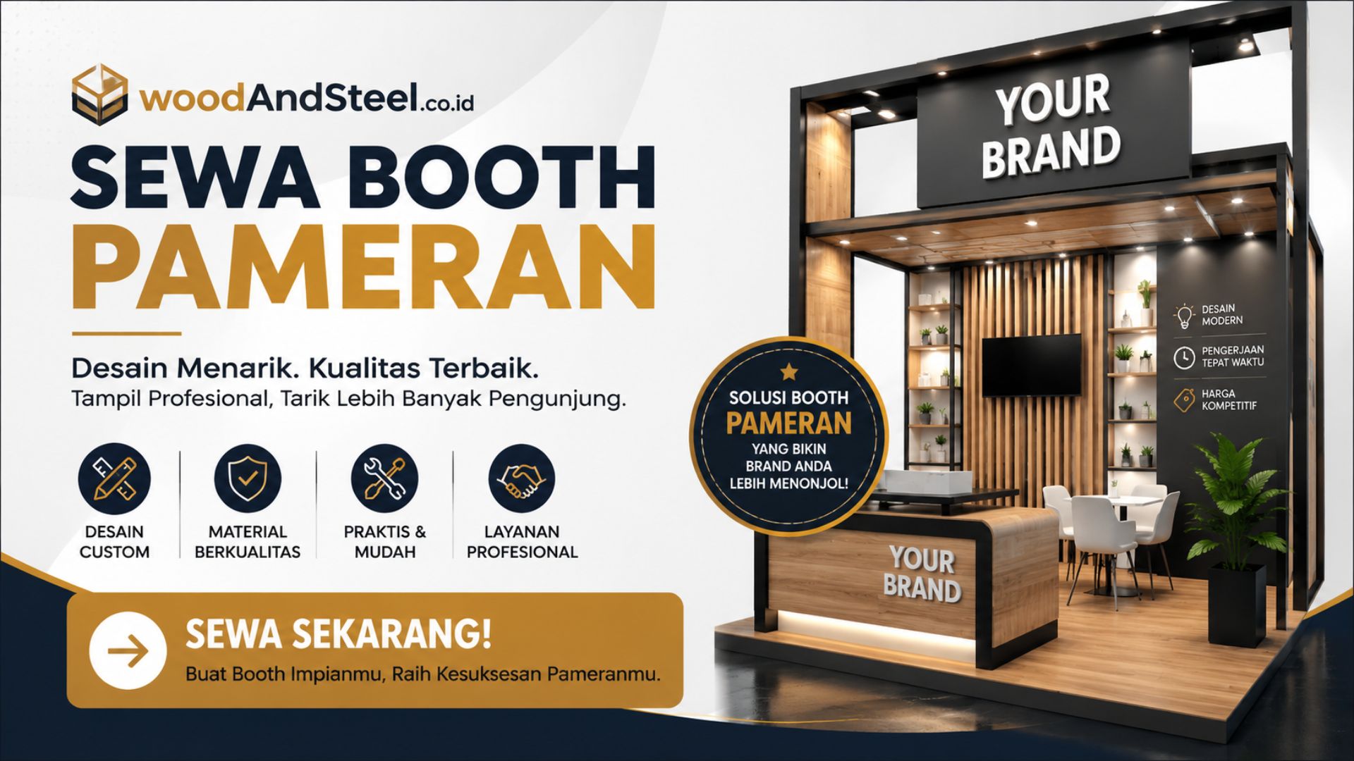 sewa booth pameran